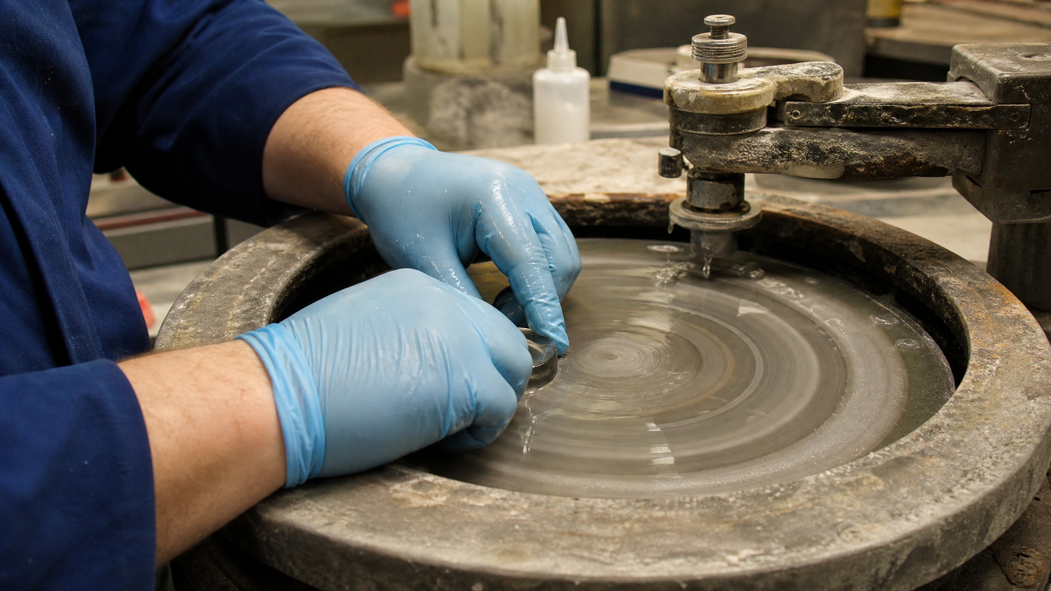 Polish to Optical Grade